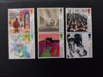 Engeland 4216-4221 250 j art academie 2018 postfris onder po, Ophalen of Verzenden