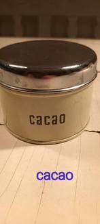 cacao-busje, Antiek en Kunst, Antiek | Emaille, Ophalen of Verzenden