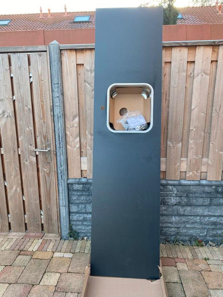 Nieuw keukenblad met spoelbak - 238,5 cm, Tuin en Terras, Buitenkeukens, Nieuw, Inbouw, Ophalen of Verzenden