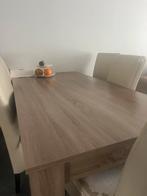 Licht bruine eettafel, Antiek en Kunst, Antiek | Meubels | Tafels, Ophalen