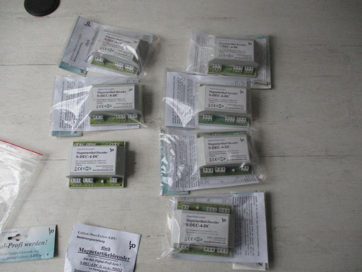 Littfinski Decoders 8x, Hobby en Vrije tijd, Modeltreinen | H0, Zo goed als nieuw, Wagon, Gelijkstroom of Wisselstroom, Overige merken