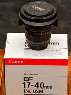 Canon EF 17-40mm F4L Usm, Groothoeklens, Zo goed als nieuw, Ophalen
