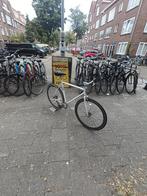 Fixie fiets 28 inch flip flop achterwiel, Minder dan 10 versnellingen, Staal, Zo goed als nieuw, 57 tot 61 cm