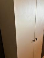 NU €45,- Linnenkast betonlook crèmekleurig 79x55x176cm, Huis en Inrichting, Kasten | Kledingkasten, Ophalen, Overige materialen