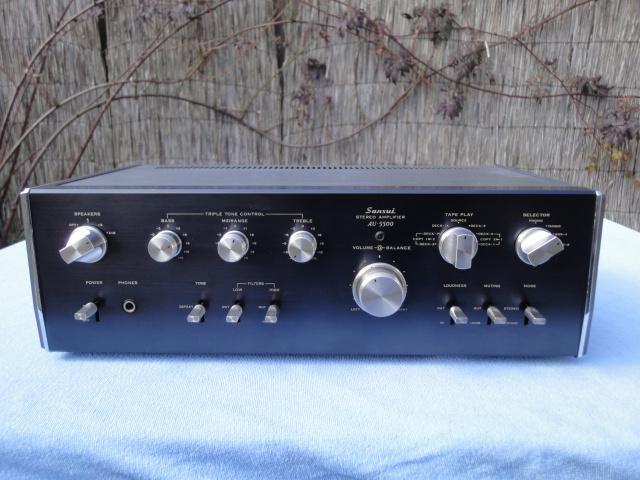 Sansui 5500 versterker, Audio, Tv en Foto, Versterkers en Receivers, Gebruikt, Stereo, 60 tot 120 watt, Overige merken, Ophalen of Verzenden