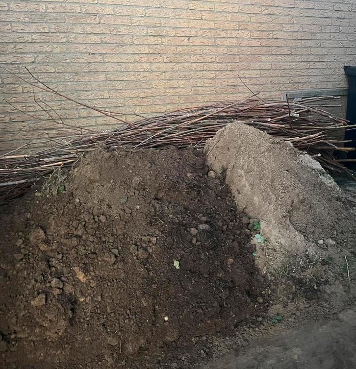 Zand en Aarde - Tuinproject, Tuin en Terras, Zand, Gebruikt, Ophoogzand, Ophalen