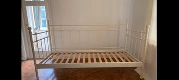 Vintage Ikea Sultan Metalen Bed 90x200 - afbeelding 2