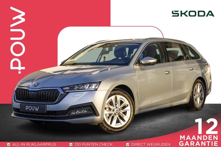 Skoda Octavia Combi 1.0 TSI 110pk Ambition | Trekhaak | Navi, Auto's, Skoda, Bedrijf, Te koop, Octavia, ABS, Airbags, Airconditioning