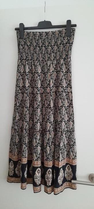 Rok met elastische smok taille, maat S/M, Kleding | Dames, Rokken, Zo goed als nieuw, Ophalen of Verzenden