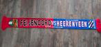 Sjaal Feyenoord - SC Heerenveen, Verzamelen, Sportartikelen en Voetbal, Ophalen of Verzenden, Zo goed als nieuw, Feyenoord, Vaantje of Sjaal