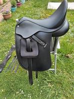 Dressuurzadel  17 inch, Ophalen of Verzenden, Zo goed als nieuw, Dressuur