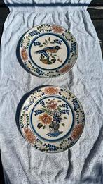 2 antieke Makkum borden, Antiek en Kunst, Antiek | Wandborden en Tegels, Ophalen