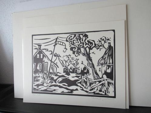 Arie Zuidersma - Groninger Ploeg, Antiek en Kunst, Kunst | Etsen en Gravures, Ophalen of Verzenden