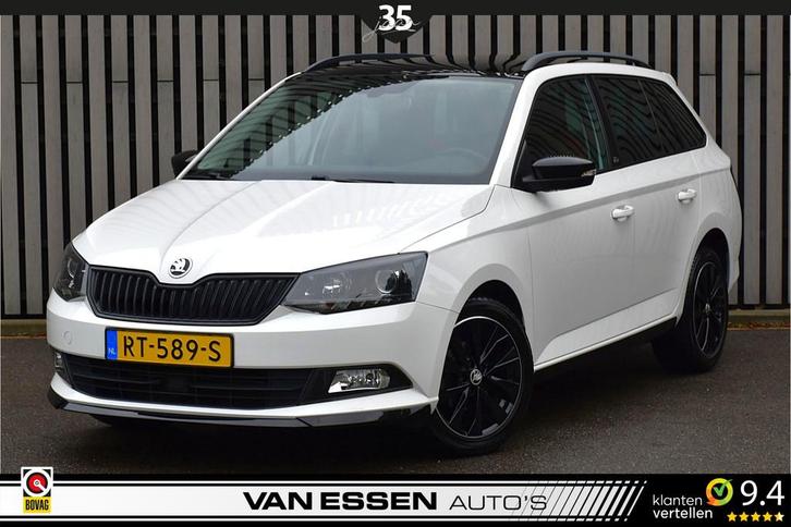 Skoda Fabia Combi 1.0 TSI Monte Carlo Navigatie Cruise-Contr, Auto's, Skoda, Bedrijf, Te koop, Fabia, ABS, Airbags, Airconditioning