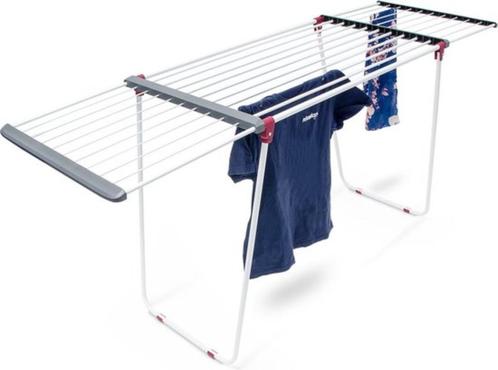 droogrek uitschuifbaar - ijzer - 18 m drooglengte., Tuin en Terras, Droogmolens en Wasrekken, Nieuw, Wasrek, Ophalen