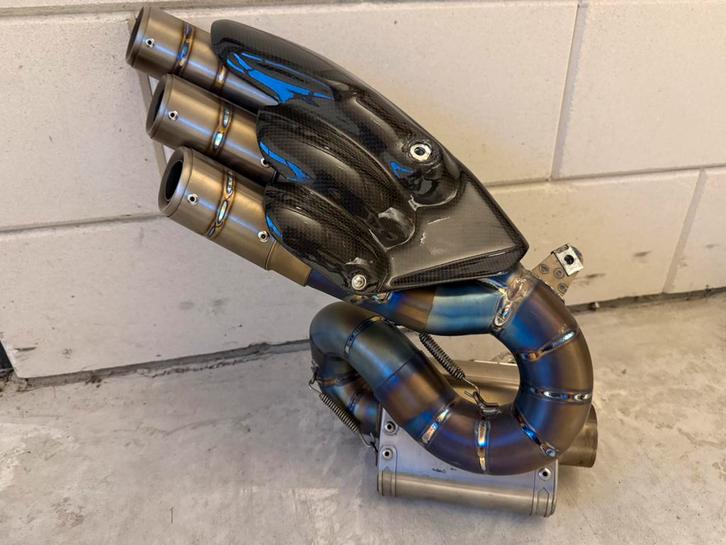 Silmotor uitlaat titanium voor MV Agusta F3, Motoren, Tuning en Styling, Ophalen of Verzenden
