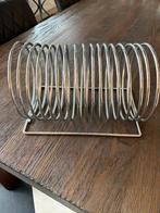 Vintage tijdschriftenrek chroom, Huis en Inrichting, Woonaccessoires | Krantenbakken en Lectuurbakken, Ophalen of Verzenden, Gebruikt