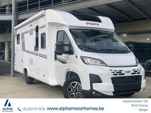 Pilote P740 GJ FIAT 140 PK automaat (bj 2024), Caravans en Kamperen, Campers, Bedrijf, Half-integraal, Overige merken, Diesel