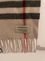 Burberry Sjaal - Klassiek Design, Ophalen of Verzenden, Zo goed als nieuw, Maat 46/48 (XL) of groter, Sjaal