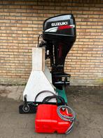 Suzuki 25 pk 4 takt langstaart buitenboordmotor boot motor., Watersport en Boten, Ophalen, 10 tot 30 pk, Gebruikt, Benzine