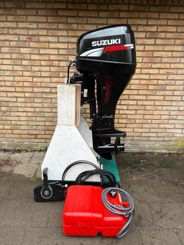 Suzuki 25 pk 4 takt langstaart buitenboordmotor boot motor. beschikbaar voor biedingen