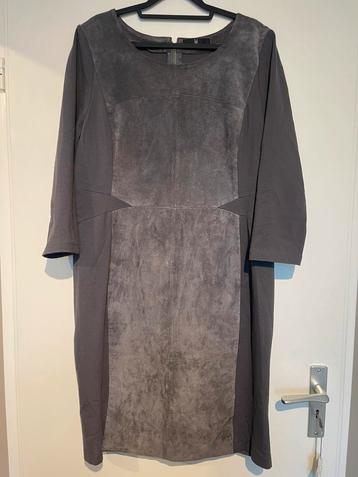 MART VISSER grijze suède jurk maat 42 beschikbaar voor biedingen