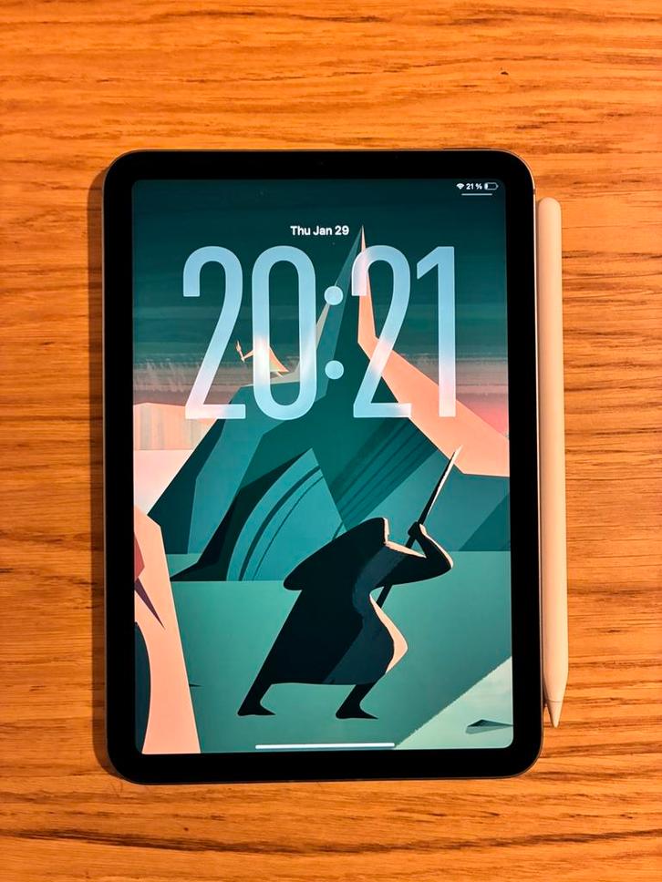 Apple iPad mini 7 (256GB, WiFi + 5G) – Pristine Condition, Computers en Software, Apple iPads, Ophalen