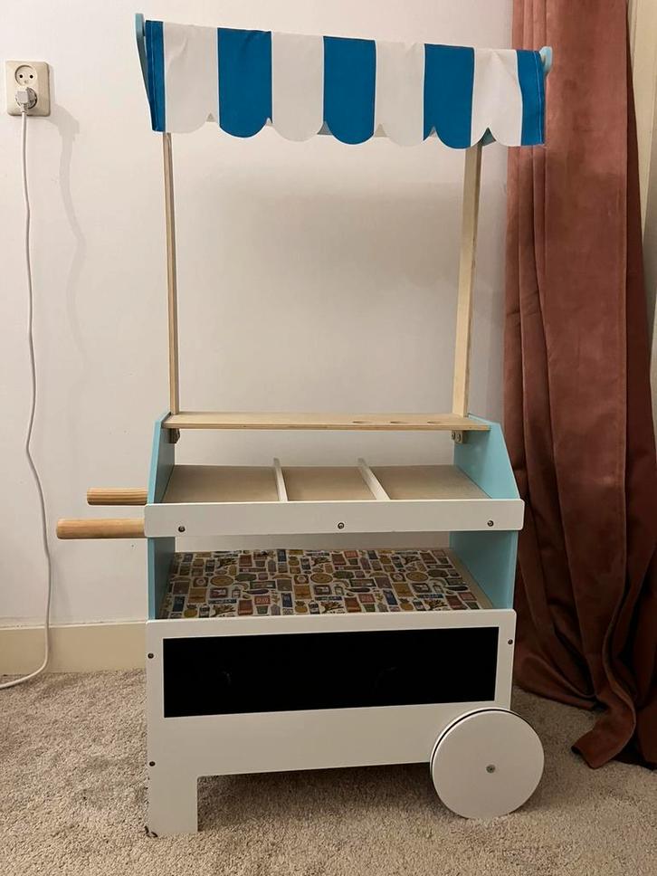 Speelwinkel kraampje, Kinderen en Baby's, Speelgoed | Speelkeukens, Gebruikt, Speelkeuken, Ophalen