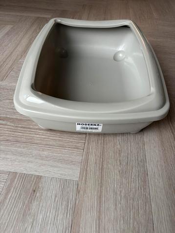 Moderna kattenbak met rand 50 cm, grijs beschikbaar voor biedingen