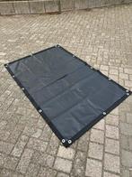 Zwart PVC afdekzeil 115x175cm, Doe-het-zelf en Verbouw, Zeil en Folie, Ophalen of Verzenden, Gebruikt, Minder dan 5 m², Zeil