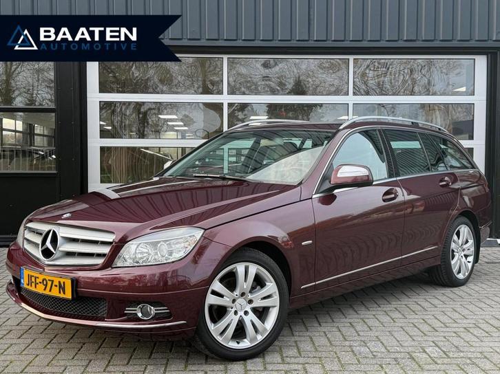 Mercedes C-klasse Estate 180K Avantgarde|Carneol Red|Navi|UN, Auto's, Mercedes-Benz, Bedrijf, Te koop, C-Klasse, ABS, Airbags