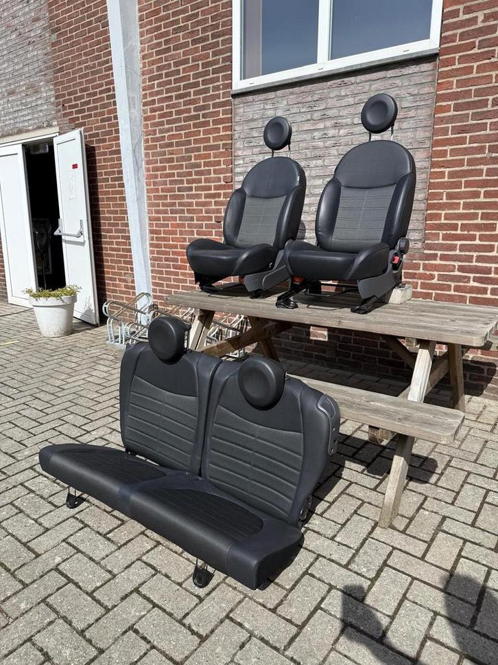 FIAT 500 lederen stoelen set (compleet), Auto-onderdelen, Interieur en Bekleding, Fiat, Nieuw, Ophalen