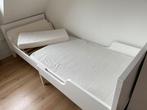 Verstelbaar bed Ikea, Ophalen, Eenpersoons, Wit, 140 cm