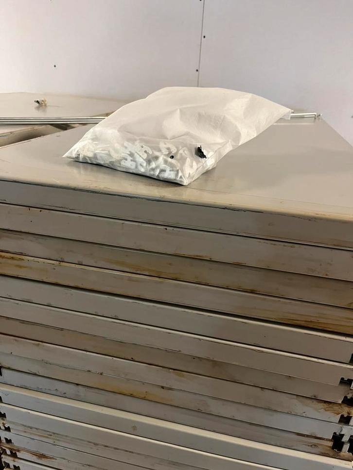 Partij Legbordstelling bakkenstelling opslag stelling rek  ️, Huis en Inrichting, Kasten | Stellingkasten, Gebruikt, Ophalen