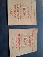 4 originele toegangs bewijzen Amphilex 67 Ansterdam Rai, Ophalen of Verzenden, Zo goed als nieuw