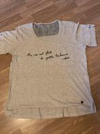 10 feet t-shirt crème met glittertjes lijkt L, Ophalen of Verzenden, Zo goed als nieuw, Korte mouw