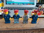 4x Lego Train Drivers Minifigures, Ophalen of Verzenden, Zo goed als nieuw