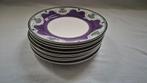 10 Tosca Paars borden Societe Ceramique, Ophalen of Verzenden
