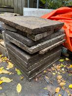 Grindtegels restje, Tuin en Terras, Ophalen, Gebruikt, Beton, Terrastegels