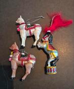 3 kerst ornamenten paard lama, Diversen, Kerst, Ophalen of Verzenden, Zo goed als nieuw