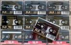 10 Maxell XLII90 XLII60 cassettebandjes XLII-60 XLII-90 XLII, Gebruikt, 2 t/m 25 bandjes, Ophalen of Verzenden, Voorbespeeld