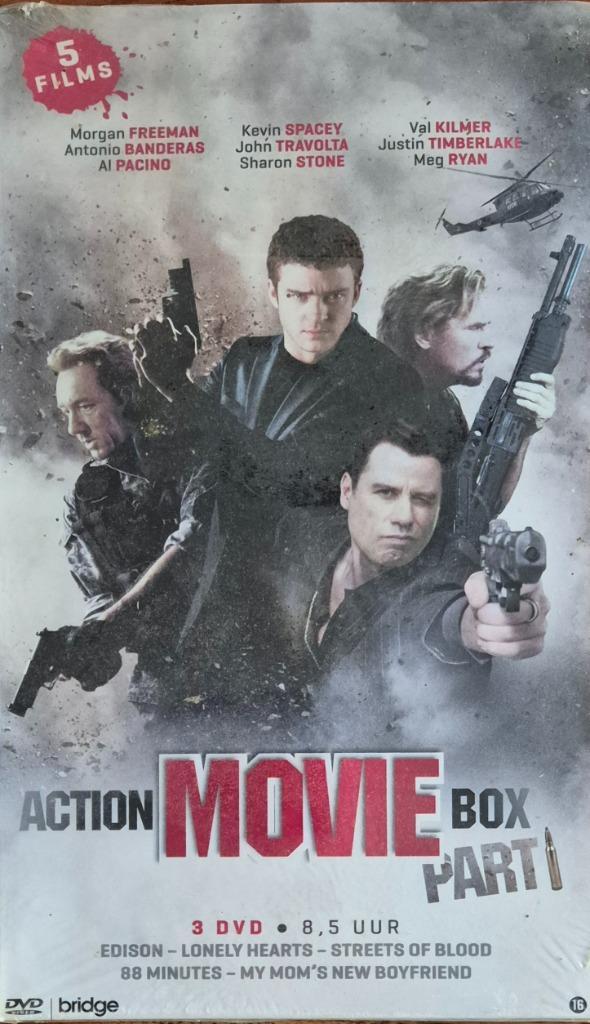 Action Movie Box Part 1 #d214#1, Cd's en Dvd's, Dvd's | Actie, Zo goed als nieuw, Actie, Boxset, Vanaf 16 jaar, Ophalen of Verzenden