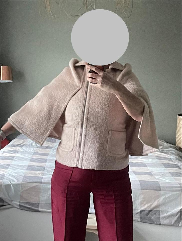 YaYa Jasje - Maat 38 - Zalmkleur, Kleding | Dames, Jasjes, Kostuums en Pakken, Zo goed als nieuw, Jasje, Maat 38/40 (M), Overige kleuren