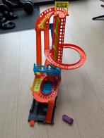 Hotwheels rollercoaster achtbaan, Ophalen of Verzenden, Zo goed als nieuw, Handmatig, Hot Wheels