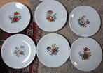 Vintage eet-dinerborden borden bloem boeket, Ophalen of Verzenden, Zo goed als nieuw, Bord(en), Overige stijlen