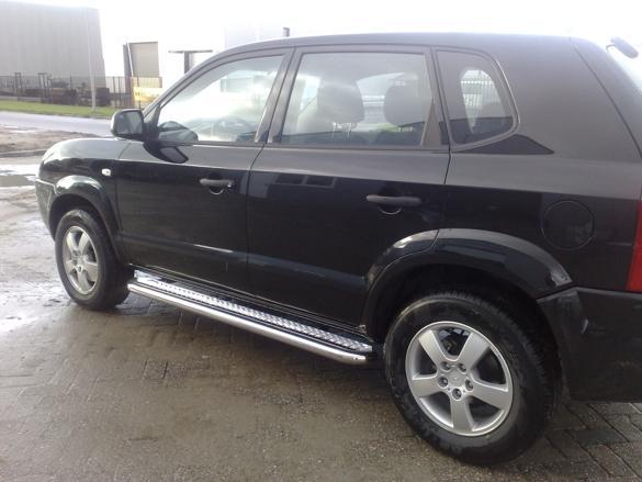 Hyundai IX35 Sidebars met aluminium trede, Auto diversen, Tuning en Styling