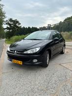 Peugeot 206 1.4 5D 2008 Zwart, Auto's, Peugeot, Voorwielaandrijving, 4 cilinders, Zwart, Origineel Nederlands