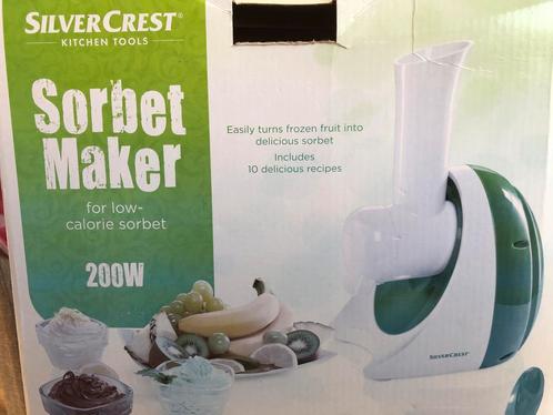 Silvercrest sorbetijsmaker, Witgoed en Apparatuur, Keukenmixers, Gebruikt, Ophalen of Verzenden