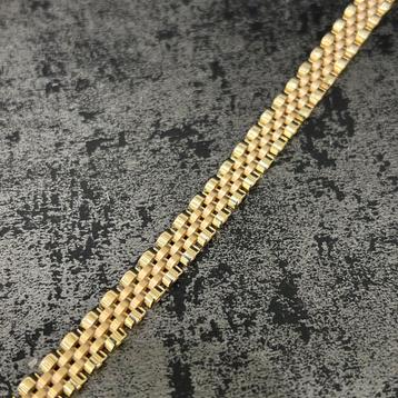 14 karaat gouden armband rolex schakel beschikbaar voor biedingen