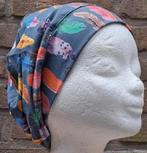 Chemo haarverlies tricot muts N. Jeans/veer., Ophalen of Verzenden, Nieuw, Muts